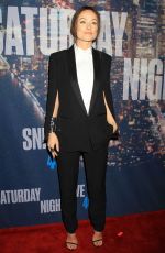 OLIVIA WILDE at SNL 40th Anniversary Celebration in New York