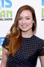 OLIVIA WILDE at The Elvis Duran Z100 Morning Show in New York