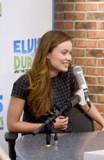 OLIVIA WILDE at The Elvis Duran Z100 Morning Show in New York