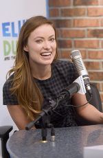 OLIVIA WILDE at The Elvis Duran Z100 Morning Show in New York