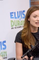 OLIVIA WILDE at The Elvis Duran Z100 Morning Show in New York