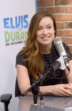 OLIVIA WILDE at The Elvis Duran Z100 Morning Show in New York