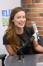 OLIVIA WILDE at The Elvis Duran Z100 Morning Show in New York