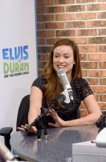 OLIVIA WILDE at The Elvis Duran Z100 Morning Show in New York