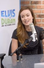 OLIVIA WILDE at The Elvis Duran Z100 Morning Show in New York