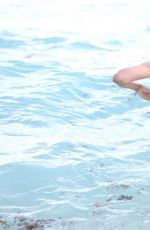 PADMA LAKSHMI in Bikini at a Beach in Miami
