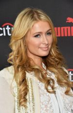 PARIS HILTON at Roc Nation Grammy Brunch in Beverly Hills 