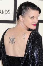 PAULEY PERRETTE at 2015 Grammy Awards in Los Angeles