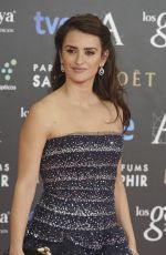PENELOPE CRUZ at 2015 Goya Cinema Awards in Madrid