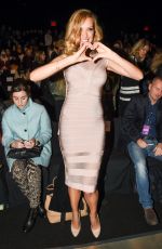 PETRA NEMCOVA at Herve Leger by Max Azria Fall 2015 Fashion Show in New York