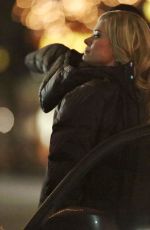 PEYTON LIST on the Set of The Flash in Vancouver 2002