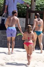 PIPPA MIDDLETON in Bikini at a Beach in Mustique