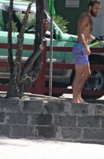 PIPPA MIDDLETON in Bikini at a Beach in Mustique