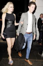 PIXIE LOTT Arrives at Ramusake Restaurant in South Kensington