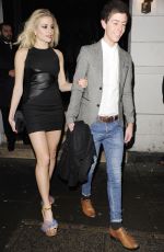 PIXIE LOTT Arrives at Ramusake Restaurant in South Kensington