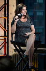 Pregnant TIFFANI THIESSEN at AOL Studios in New York