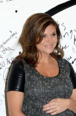 Pregnant TIFFANI THIESSEN at AOL Studios in New York