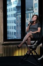 Pregnant TIFFANI THIESSEN at AOL Studios in New York