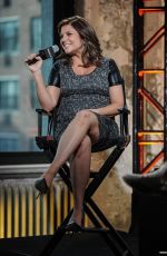 Pregnant TIFFANI THIESSEN at AOL Studios in New York