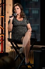 Pregnant TIFFANI THIESSEN at AOL Studios in New York
