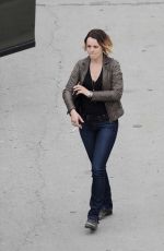 RACHEL MCADAMS on the Set of True Detective in Los Angeles 2702