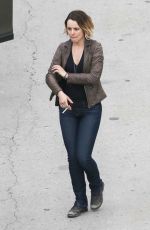 RACHEL MCADAMS on the Set of True Detective in Los Angeles 2702