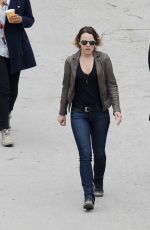 RACHEL MCADAMS on the Set of True Detective in Los Angeles 2702