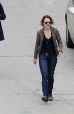 RACHEL MCADAMS on the Set of True Detective in Los Angeles 2702