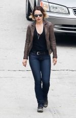 RACHEL MCADAMS on the Set of True Detective in Los Angeles 2702