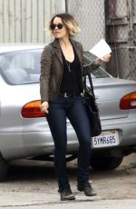 RACHEL MCADAMS on the Set of True Detective in Los Angeles 2702