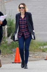 RACHEL MCADAMS on the Set of True Detective in Los Angeles 2702