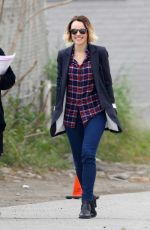 RACHEL MCADAMS on the Set of True Detective in Los Angeles 2702