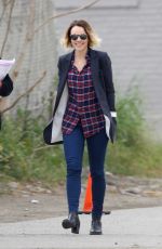 RACHEL MCADAMS on the Set of True Detective in Los Angeles 2702