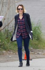 RACHEL MCADAMS on the Set of True Detective in Los Angeles 2702
