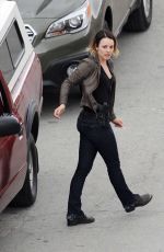 RACHEL MCADAMS on the Set of True Detective in Los Angeles 2702