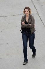 RACHEL MCADAMS on the Set of True Detective in Los Angeles 2702