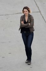 RACHEL MCADAMS on the Set of True Detective in Los Angeles 2702
