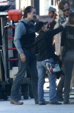 RACHEL MCADAMS on the Set of True Detective in Los Angeles