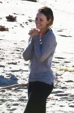 RACHEL MCADAMS on the Set of True Detective in Malibu