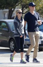 REESE WITHERSPOON in Leggings Out and About in Los Angeles 1302
