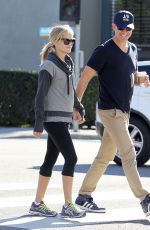 REESE WITHERSPOON in Leggings Out and About in Los Angeles 1302