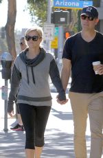 REESE WITHERSPOON in Leggings Out and About in Los Angeles 1302