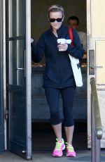 REESE WITHERSPOON in Spandex Out and About in Brentwood