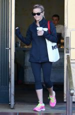 REESE WITHERSPOON in Spandex Out and About in Brentwood