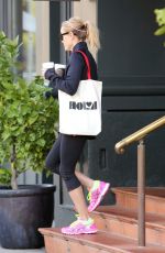 REESE WITHERSPOON in Spandex Out and About in Brentwood