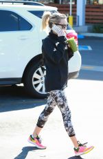 REESE WITHERSPOON in Tights Out and About in Brentwood 2402