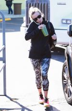 REESE WITHERSPOON in Tights Out and About in Brentwood 2402