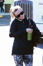 REESE WITHERSPOON in Tights Out and About in Brentwood 2402