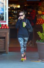 REESE WITHERSPOON in Tights Out and About in Brentwood 2402