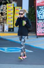 REESE WITHERSPOON in Tights Out and About in Brentwood 2402
